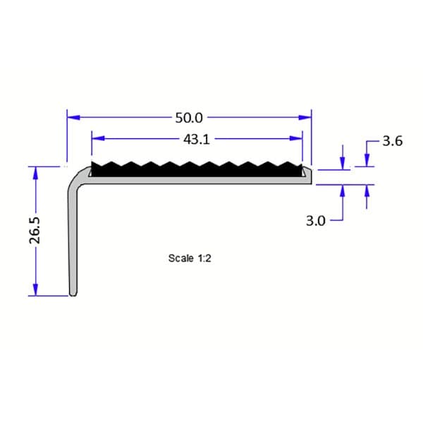 Tredsafe Square Stair Nosing product image